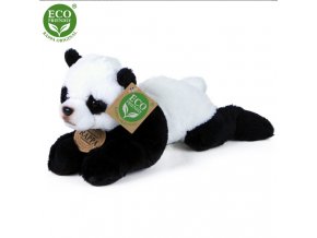 Ležící plyšová panda