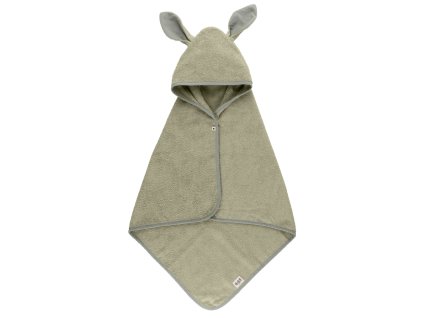 BIBS Kangaroo osuška s kapucňou z BIO bavlny