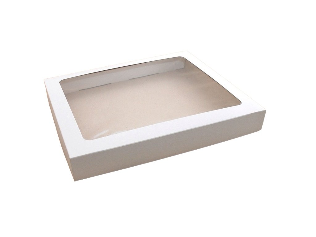 Zákusková krabica s okienkom [28x28x10cm]