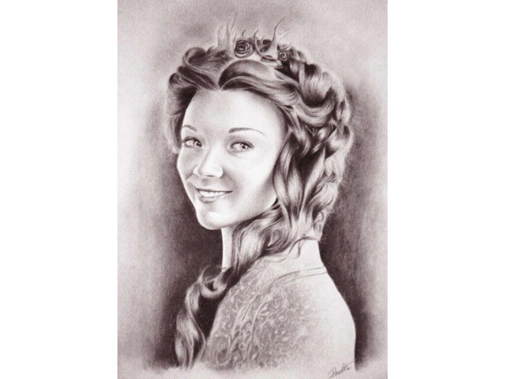 Pohlednice Margaery Tyrell - Hra o trůny