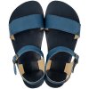 sandale dama barefoot navy 21463 4