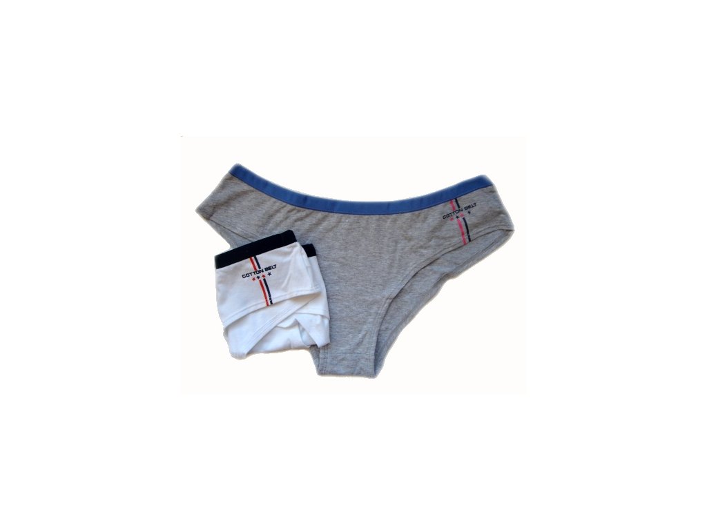 Cotton Belt 33022 dámské kalhotky (Barva šedá, Velikost oblečení L)