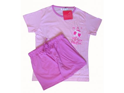 N.A.I. 11591 dámské pyžamo (Barva růžová, Velikost oblečení S)