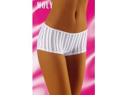 Wolbar Moly dámské kalhotky (Barva bílá, Velikost oblečení S)