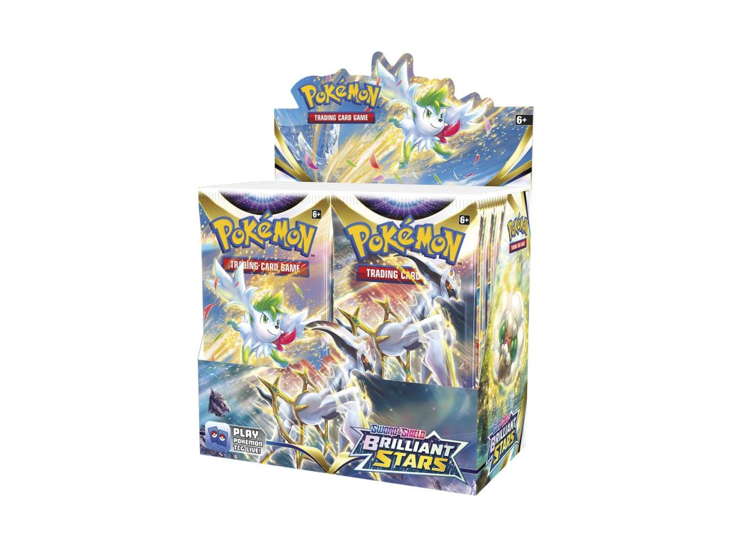 Pokémon Brilliant Stars Booster box 36 dopňkových balíčků