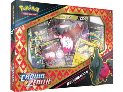 Pokemon tcg Crown Zenith regidrago v box produkt