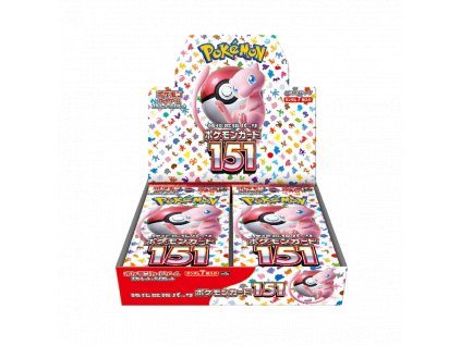 Pokémon 151 Booster box japanese