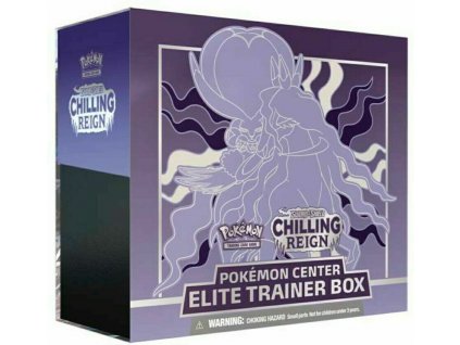 Chilling Reign Pokémon Center Shadow Rider Calyrex Elite Trainer Box