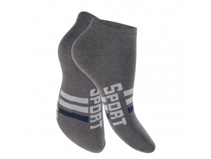 Pánske 4 páry členkových bavlnených ponožiek Nápis SPORT