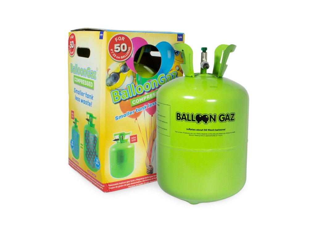 Helium na 50 balonků