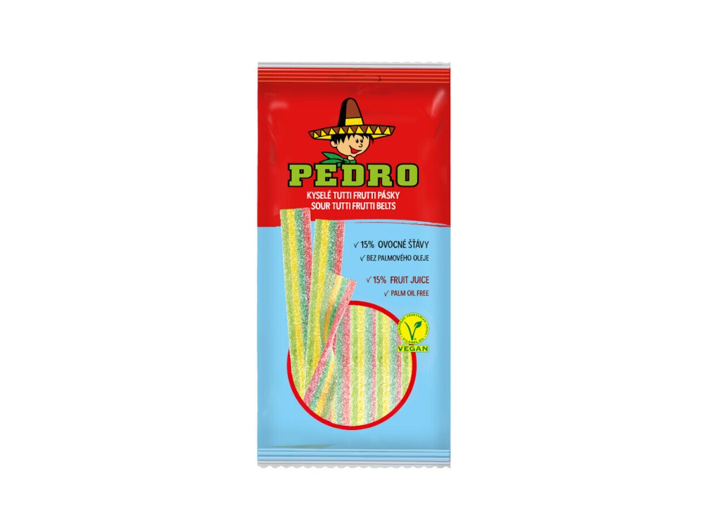 Pedro Tutti frutti kyselé pásky (80g)