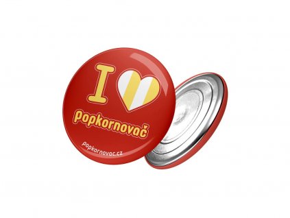 Magnet I love Popkornovač