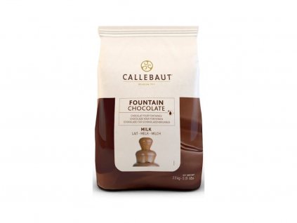 Callebaut mléčná čokoláda do fontán 2,5kg