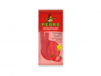 Pedro Jahodové kyselé pásky (80g)