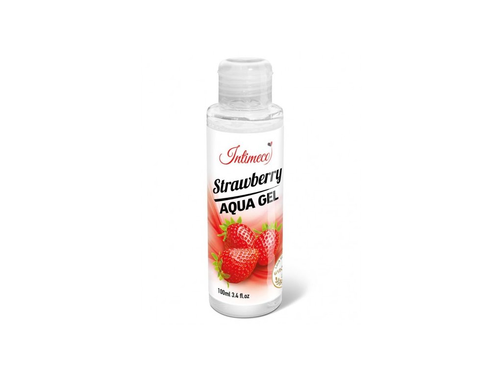 intimeco strawberry aqua gel 100ml