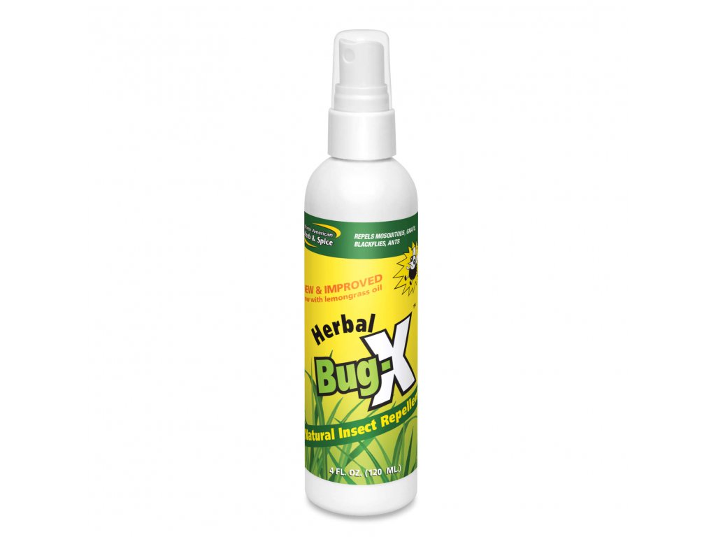 North American Herb & Spice | Repelent proti bodajícímu hmyzu - Herbal Bug-X - 120 ml