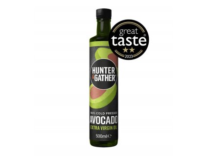 Hunter a Gather | Extra panenský avokádový olej - 250 ml, 500 ml
