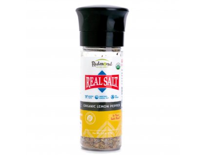 Real Salt™ - Ochucená mořská sůl s bio citronovou kůrou a pepřem - 94 g