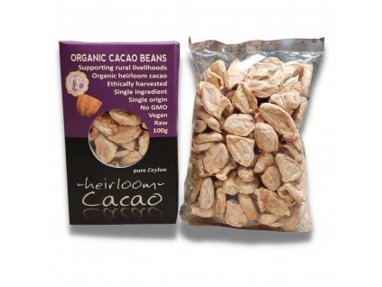 Ceylon Kokonati | Bio Raw kakaové boby - 100 g