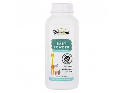 Jemný dětský zásyp z bentonitového jílu - BABY POWDER | Redmond Clay™