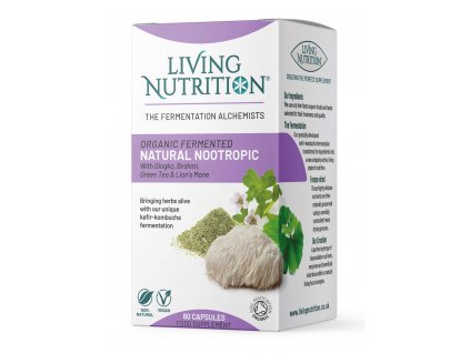 Living Nutrition | Fermentovaná směs nootropích bylin - 60 kapslí
