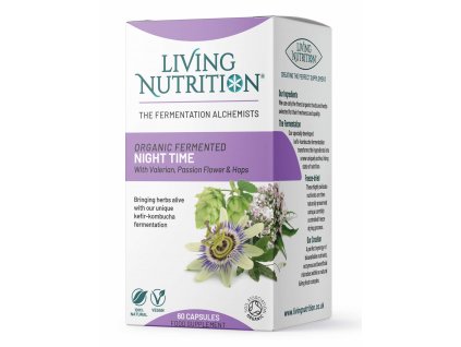 Living Nutrition | Fermentovaná směs - Night Time - 60 kapslí