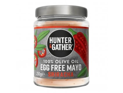Hunter a Gather | Bezvaječná schiracha chilli majonéza z olivového oleje - 250 g