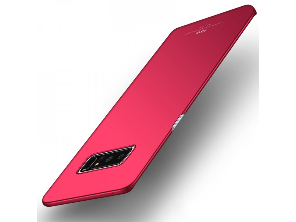 Plastový kryt pre Samsung Galaxy Note 8 (N950F) - červený lesklý