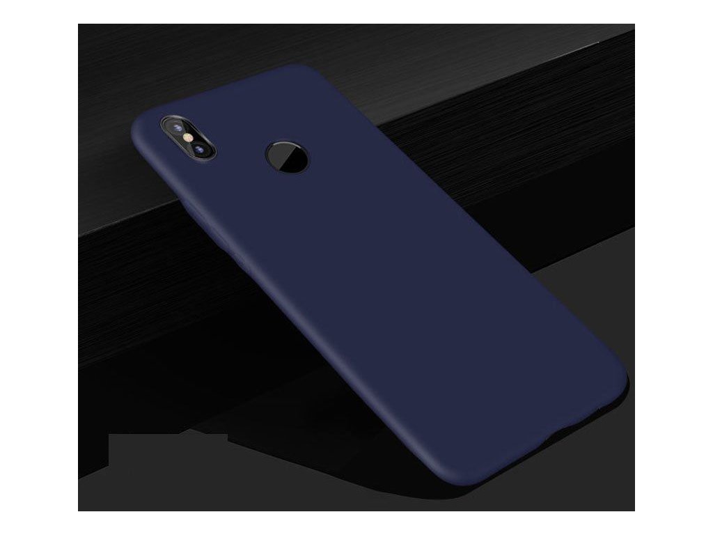 Silikónový kryt (obal) pre Xiaomi Redmi S2 - dark blue (tm. modrý)