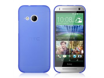 Plastový kryt (obal) pre HTC One mini 2 (M8) - modrý (blue)