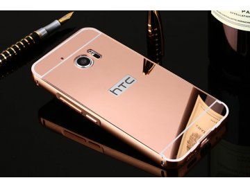 Hliníkový kryt (obal) pre HTC 10 - rose gold