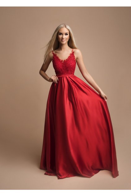 Maturitní šaty ELLEN červené