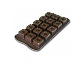 forma na cokoladu silikonova easychoc 15x cube