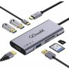 QGeeM USB-C Hub 7v1 - HDMI 4K/3xUSB/USB-C/SD/TF