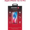 Sklo swissten full glue, color frame, case friendly pro apple iphone 12/12 pro černé