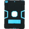 Dual Color Robot TPU Case for iPad 10.2/10.2 2020/10.2 2021 Black+Blue