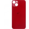 Battery Door with Adhesive for iPhone 13 Mini 5.4" Large Hole Red OEM
