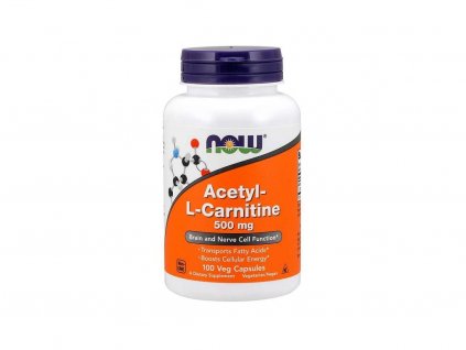 16334 now foods acetyl l carnitine 500mg 100 kapsli original