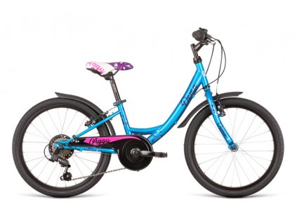 Bicykel Dema AGGY 6sp turquoise-violet