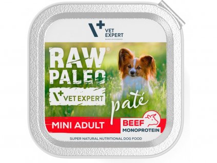 raw paleo pate mini adult beef hovezi maso pastika pro psy profipes