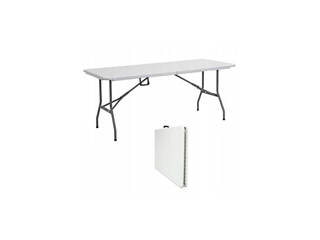 Cateringový stůl 180cm, bílý