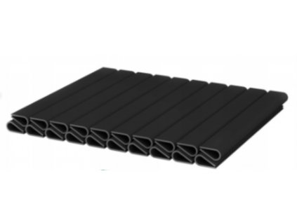 10x Klipy k pásce PVC BASIC LINE RAL 7016 - ANTRACIT 19cmx35m