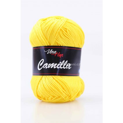 příze Camilla 8180 žlutá
