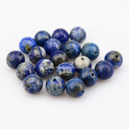 Lapis lazuli přírodní 8 mm