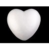 Polystyrenové srdce 15 cm