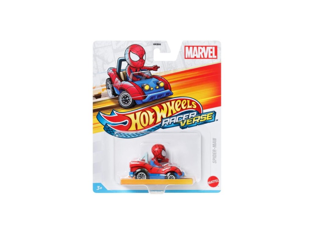 Hot Wheels Racer Verse Spider Man Nové Prokonzolecz 9228