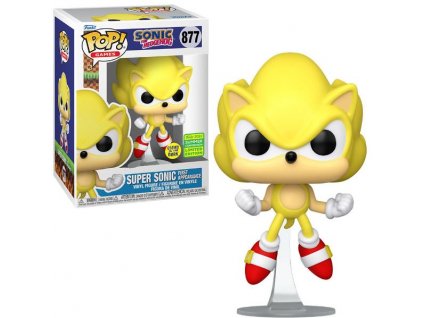 Funko POP! 877 Sonic The Hedgehog Super Sonic Glows in the Dark Nové
