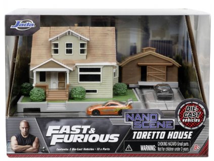 Diorama Fast and Furious Toretto House