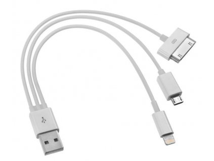 Apple Lightning kabel 3v1 Multi USB Nové