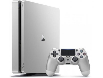 PS4 Konzole Sony Playstation 4 Slim Silver 500GB